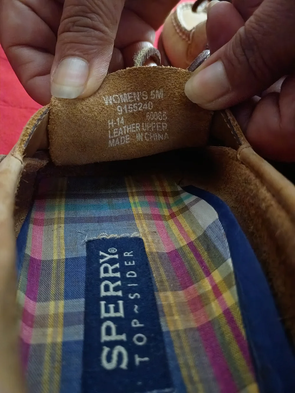 Sperry Tan Suede Boat Shoes for Men